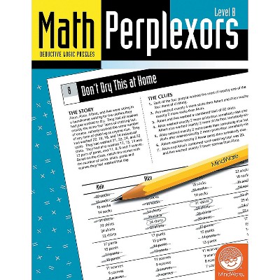 MindWare Math Perplexors: Level B - Brainteasers - 50 Puzzles