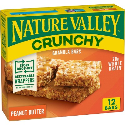 Nature Valley Crunchy Peanut Butter Granola Bars - 6ct