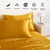 3/4 Pieces Satin Bed Sheet Set, Silky Cooling Soft Sheet Set - NTBAY - 4 of 4