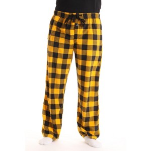 #followme Men's Microfleece Pajamas - Plaid Pajama Pants for Men - Lounge & Sleep PJ Bottoms - 1 of 2