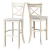 International Concepts Charlotte Bar Height Stool - 30" Seat Height - 2 of 4