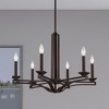 Livex Lighting Trumbull 6 - Light Chandelier in  Bronze - 4 of 4