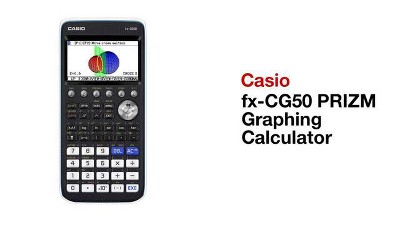 Casio High resolution 3d Color Graphing Calculator Black fx