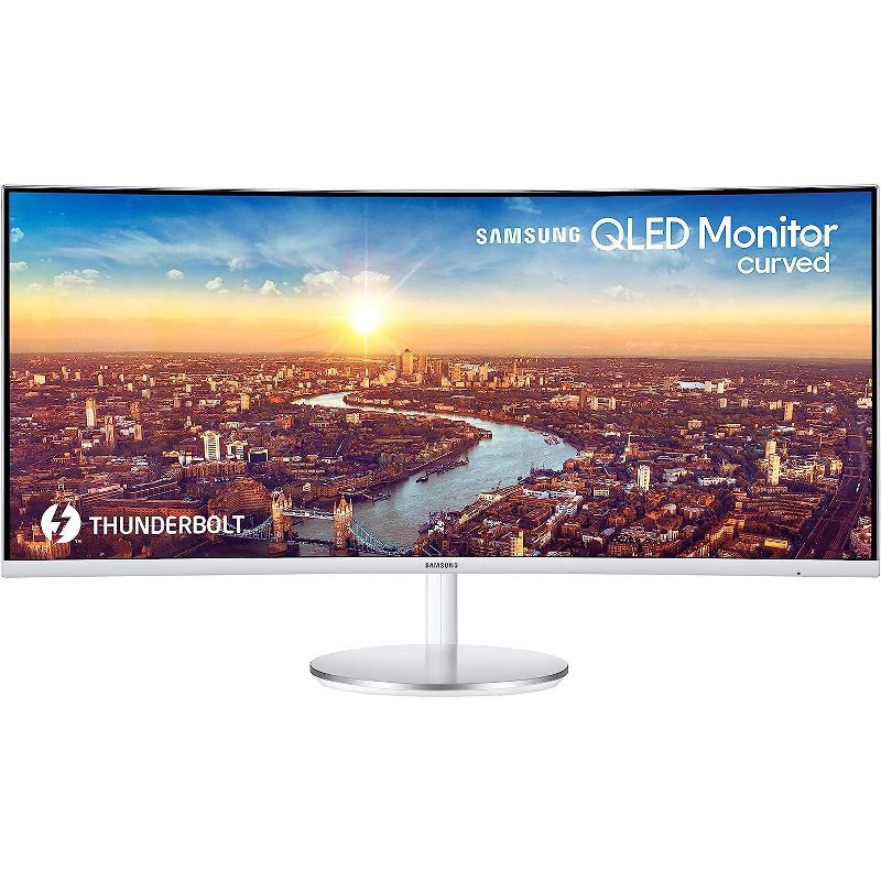 Samsung LC34J791WTNXZA-RB 34" CJ791 Thunderbolt 3 Ultra Wide Screen Curved Monitor - Certified Refurbished, 2 of 9