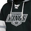 NHL Los Angeles Kings Men's Long Sleeve Hooded Sweatshirt with Lace - S - 3 of 3