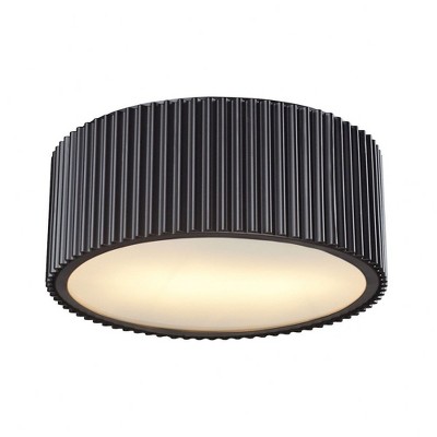 Elk Home Brendon 2 - Light Flush Mount in  Oil Rubbed Bronze