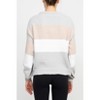 EG PRO Women Boat Neck Long Sleeve Fuzzy Sweater Neutral Combo S - 4 of 4