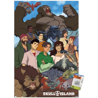 Trends International Skull Island - Group Unframed Wall Poster Prints
