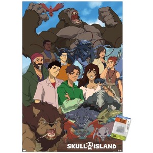 Trends International Skull Island - Group Unframed Wall Poster Prints - 1 of 4