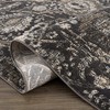 Hauteloom Owatonna Living Room, Bedroom Area Rug - Traditional - Beige, Black, Charcoal - 6'7" x 9' - 4 of 4