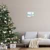 Stupell Industries Snowy Christmas Tree on Beach Framed Giclee Art, Gray, 14" x 11" - 3 of 4