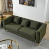 SKRAN Sectional Sofa, Living Room Comfort Fabric-Deep Seating with Pillows for Living Room,Bedroom,Office - 2 of 4