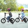 Costway 14" Kids Bike with Removable Training Wheels Adjustable Seat & Handlebar Handbrake - 4 of 4