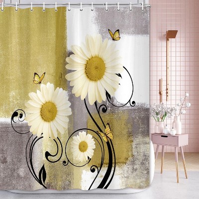 LunaLulinlk Floral Flower Shower Curtain