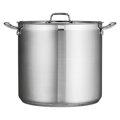 Tramontina 24-Quart Stainless Steel Covered Stock Pot
