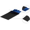 INSPIRE CHIC Men's Solid Triangles Pre-Folded Pocket Squares on Card - 2 of 4