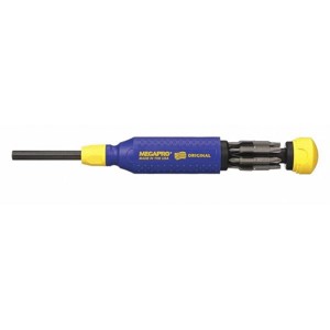 Megapro  Multi-Bit Screwdriver, NumBits 6 151NAS-B - 1 of 4