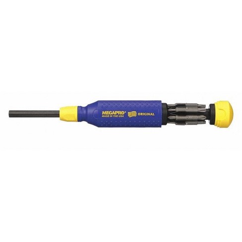 Megapro  Multi-Bit Screwdriver, NumBits 6 151NAS-B - image 1 of 4