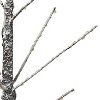 Christopher Knight Home 4' Pre-Lit Artificial Twig Christmas Tree Warm White Lights - Brown/Snow - 4 of 4