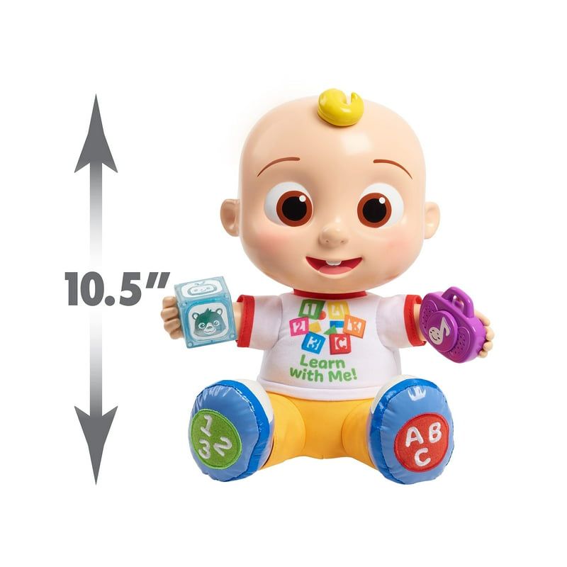 CoComelon Interactive Learning JJ Doll with Lights, Sounds, and Music to Encourage Letter, Number, and Color Recognition, 3 of 6