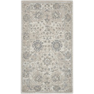Nourison Home Moroccan Celebration Bordered Indoor Area Rug - 2'2" x 3'9" Ivory/Sand - 1 of 4