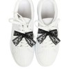 Unique Bargains Lace Bow Shoelace Charms 1 Pair - 2 of 4