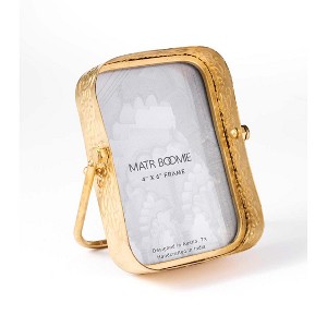 Matr Boomie Loha 4x6 Rounded Picture Frame - Embossed Iron - 1 of 3
