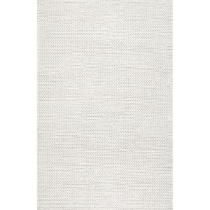 Nuloom Penelope Braided Wool Indoor Area Rug - Off White - 1 of 4