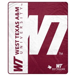 NCAA West Texas A&M Buffaloes Ultra Soft Tailgate Throw Blanket - 1 of 2