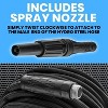 Hydrosteel 5/8-inch Diameter Heavy-Duty Flexible Lightweight Stainless Steel 3-Layer Metal Water Hose - 2 of 4