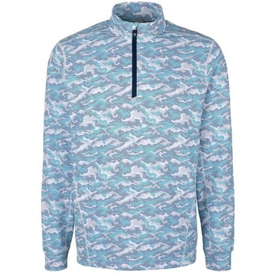 Cutter & Buck Golf Traverse Camo 1/4 Zip Pullover