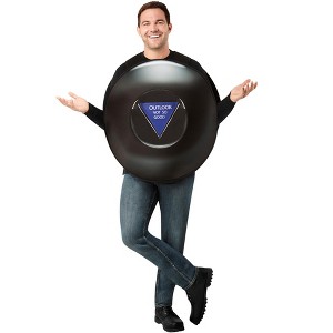 Rubies Mattel Games: Magic 8 Ball Adult Costume - 1 of 4