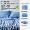 BedVoyage 300 Thread Count Luxury 100% Viscose from Bamboo Bed Sheet Set - 4 of 4