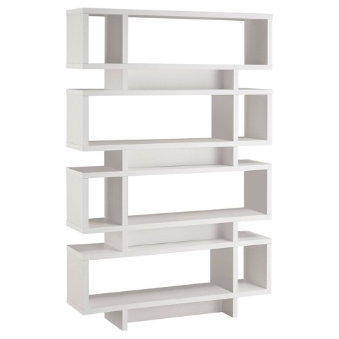 White 4 deals shelf bookcase