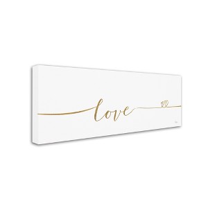 Trademark Fine Art -Veronique Charron 'Underlined Thoughts I' Canvas Art - 1 of 3