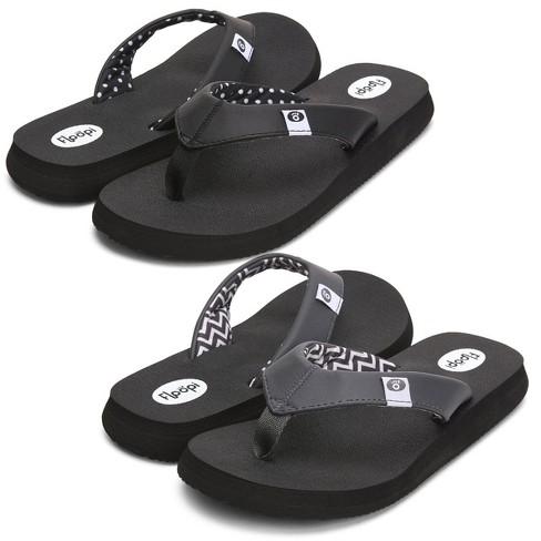 Floopi Women's Bella Yoga Mat Thong Flip Flop 2 pack - image 1 of 4