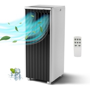 8000 BTU Portable Air Conditioner, 4-in-1 AC with Cooling, Fan & Dehumidifier, Sleep Mode, Remote Control, Easy Setup for Rooms Up to 350 Sq. Ft. - 1 of 4