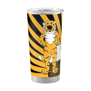 NCAA Missouri Tigers 20oz Mascot Stainless Steel Tumbler: Portable Drinkware, Lidded - 1 of 2