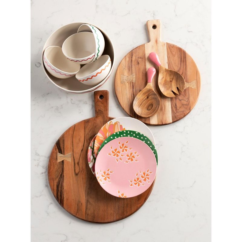 Assorted Set Of 2 Round Montana Cutting Boards - Shiraleah, 3 of 5