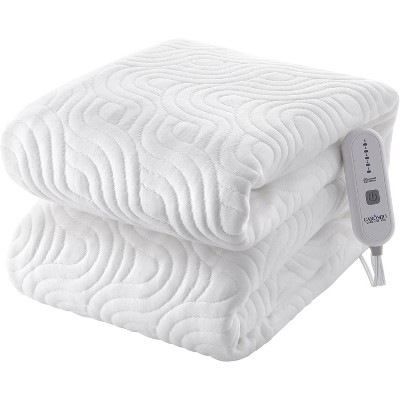 Heated Mattress Pad - Electric Mattress Topper with 5 Heat Settings & Timer, 18" Deep Pocket