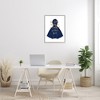 Stupell Industries If You Dress For It Quote Blue Gown Fashion Black Framed Giclee Art - 2 of 4