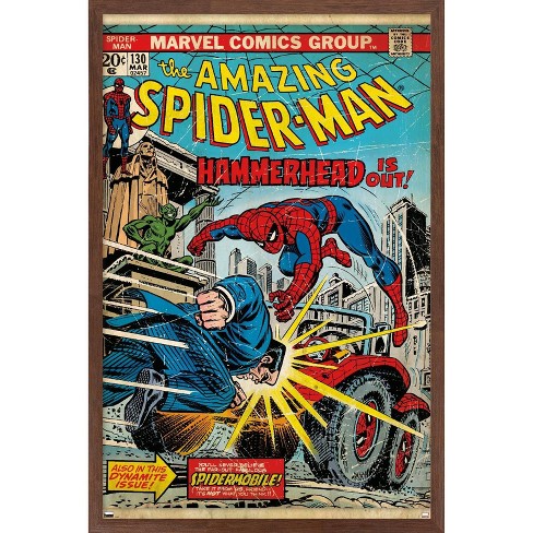 Trends International Marvel Comics Spider-Man - Amazing Spider-Man #130 Framed Wall Poster Prints - image 1 of 4