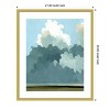 Amanti Art Cumulus Terrain I by Emma Caroline Wood Framed Wall Art Print - 4 of 4