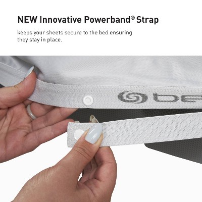 Medium Beige Split Head Queen Hyper-Cotton Bamboo Blend Sheet Set