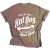 Simply Sage Market Makes Me Want A Hot Dog Real Bad Solid Garment Dyed Tee - 2 of 4