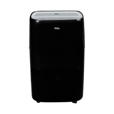 TCL 50D91-B Home Smart 50 Pint Dehumidifier with Voice Control for Basement Bedroom Clean Air Pump with Auto-Defrost , 4,500 Square Foot Range, Black