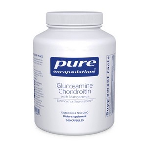 Pure Encapsulations Glucosamine Chondroitin with Manganese - for Joint Support, Comfort, Mobility, Cartilage Health, and Connective Tissue* - 1 of 4