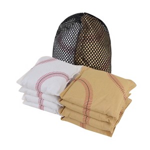 GSE Set of 8 Regulation Size Cornhole Bean Bags. Corn Hole Board Toss Game Replacement Bean Bags (Several Styles Available) - 1 of 4