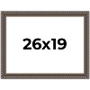 PosterPalooza | Ornate Black Picture Frame - UV Acrylic, Backing Board, Hanging Hardware Included - 2 of 4