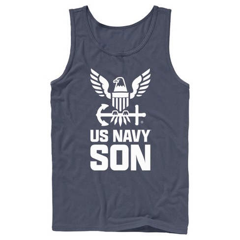 Men's United States Navy Official Eagle Logo Son Tank Top - image 1 of 4